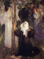 Arthur Hacker - The Cloister or the World AMK